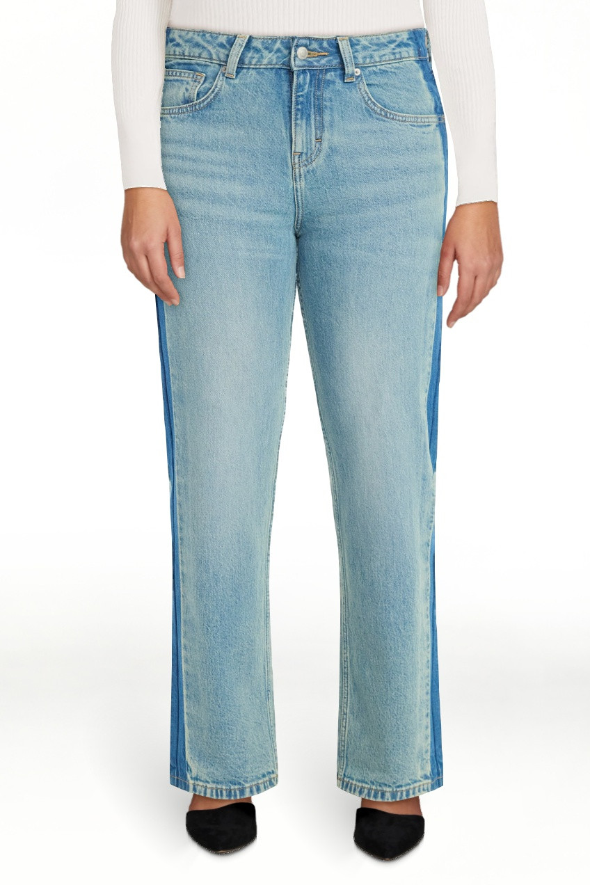 Time and Tru Women's Tuxedo Jeans, 30" Inseam, Sizes 0-20 | Walmart (US)
