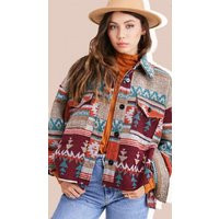 Boho Aztec Jacket | Etsy (US)