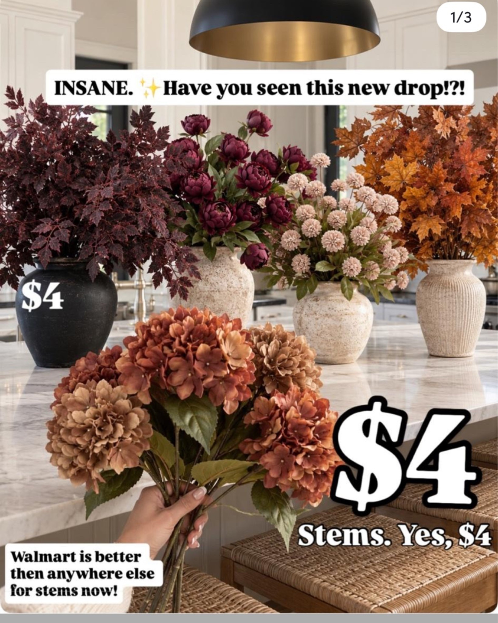 $4 Walmart🚨✨ $4 Walmart faux stems that look SO real, $3 pillows, $9 holiday mats and more!!! Selling sour fats. 
.
🛍️sizing 5’2” 135lbs. Small top medium bottom /dress
.
#walmartclearance #amazonfashionfinds #walmartfashion #walmartdeals #targetstyle 
Walmart sale, two piece sets, two piece sets, prime day, Amazon prime day, fall outfit ideas, fall dress, fall shoes, boots, lululemon, real touch flowers, target teachers, summer dress , clearance, Walmart, resortwear, travel outfit, summer sale, Amazon and Target outfits for Women, discount codes, gifts for her, discount codes, sale,

#LTKSaleAlert #LTKPetite #LTKHome

#LTKSaleAlert #LTKPetite #LTKHome