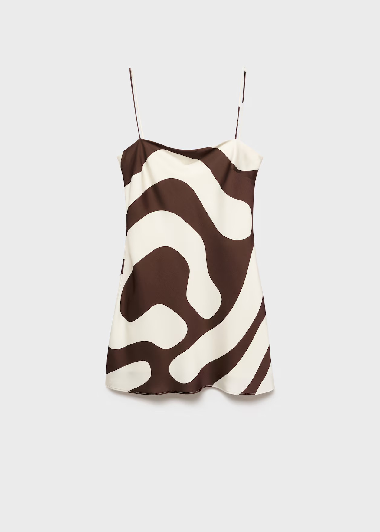 Printed satin dress - Women | MANGO Netherlands | MANGO (UK)