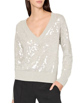 Ilaria Sequin Sweater | Bloomingdale's (US)