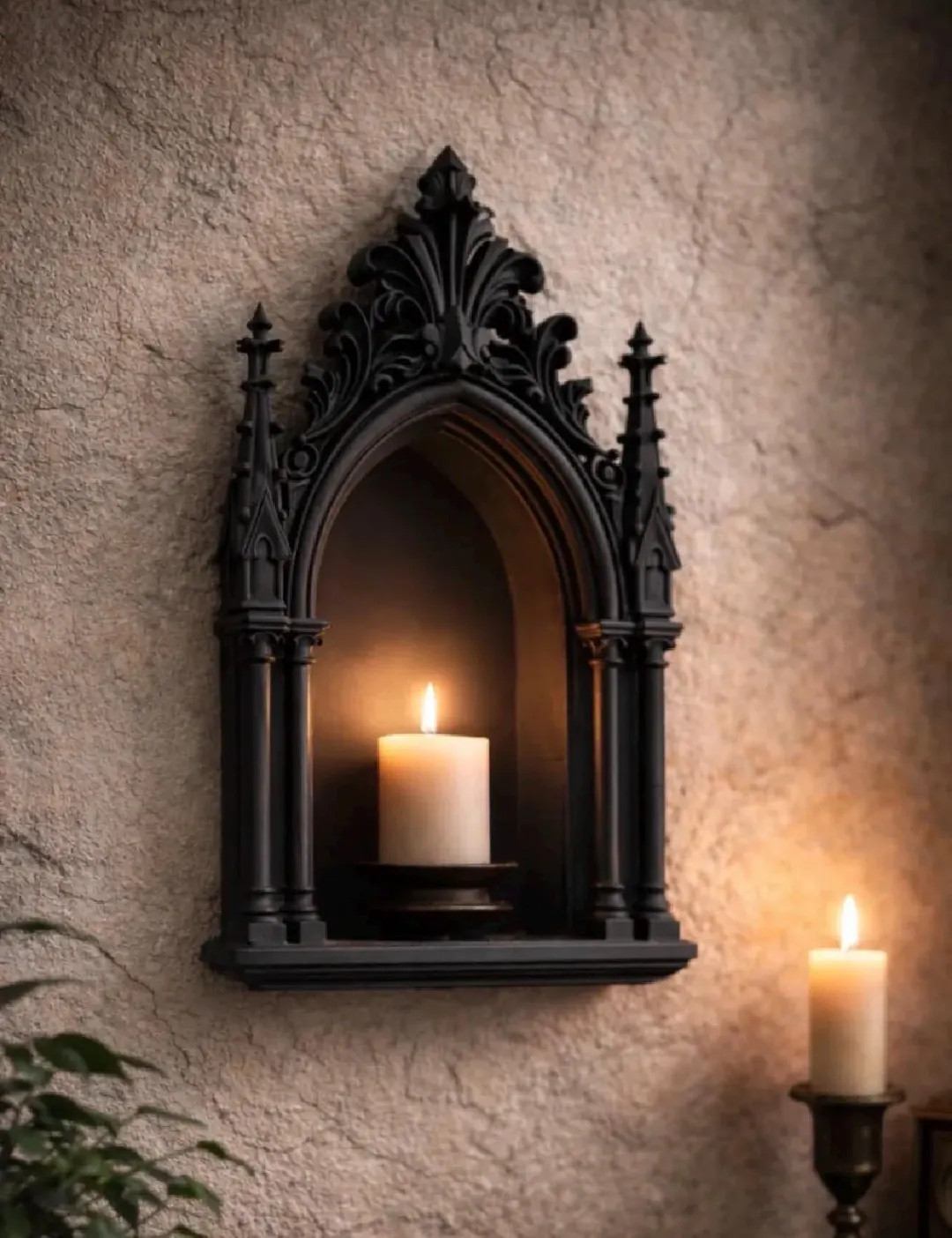 Gothic Cathedral Wall Altar Arched Sconce | Etsy (US)