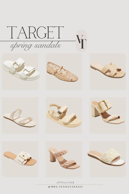 Target Circle Week is here and all of these sandals are on S A L E ✨ @targetstyle #targetstyle

Sandals, shoes, spring shoes, spring outfit, target circle week, target, target style, 

#LTKshoecrush #LTKxTarget #LTKsalealert