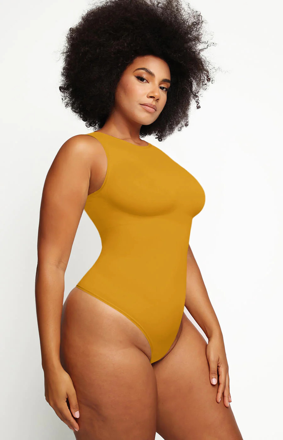 PowerConceal™ Sleeveless High Neck Bodysuit | Shapellx