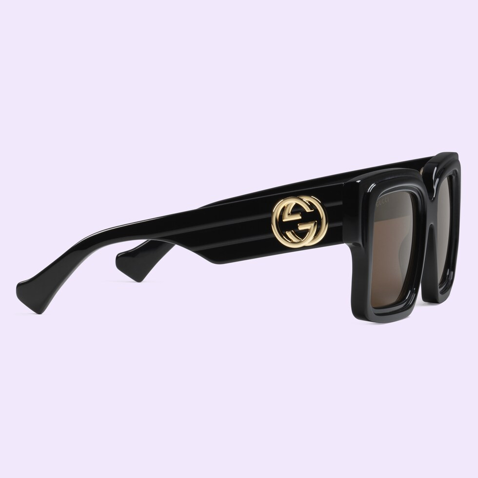 Oversized rectangular sunglasses | Gucci (US)