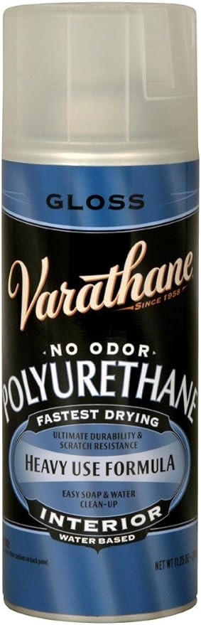 11.25 oz Rust-Oleum Brands 200081 Crystal Clear Varathane, Diamond Water-Based Interior Polyureth... | Amazon (US)