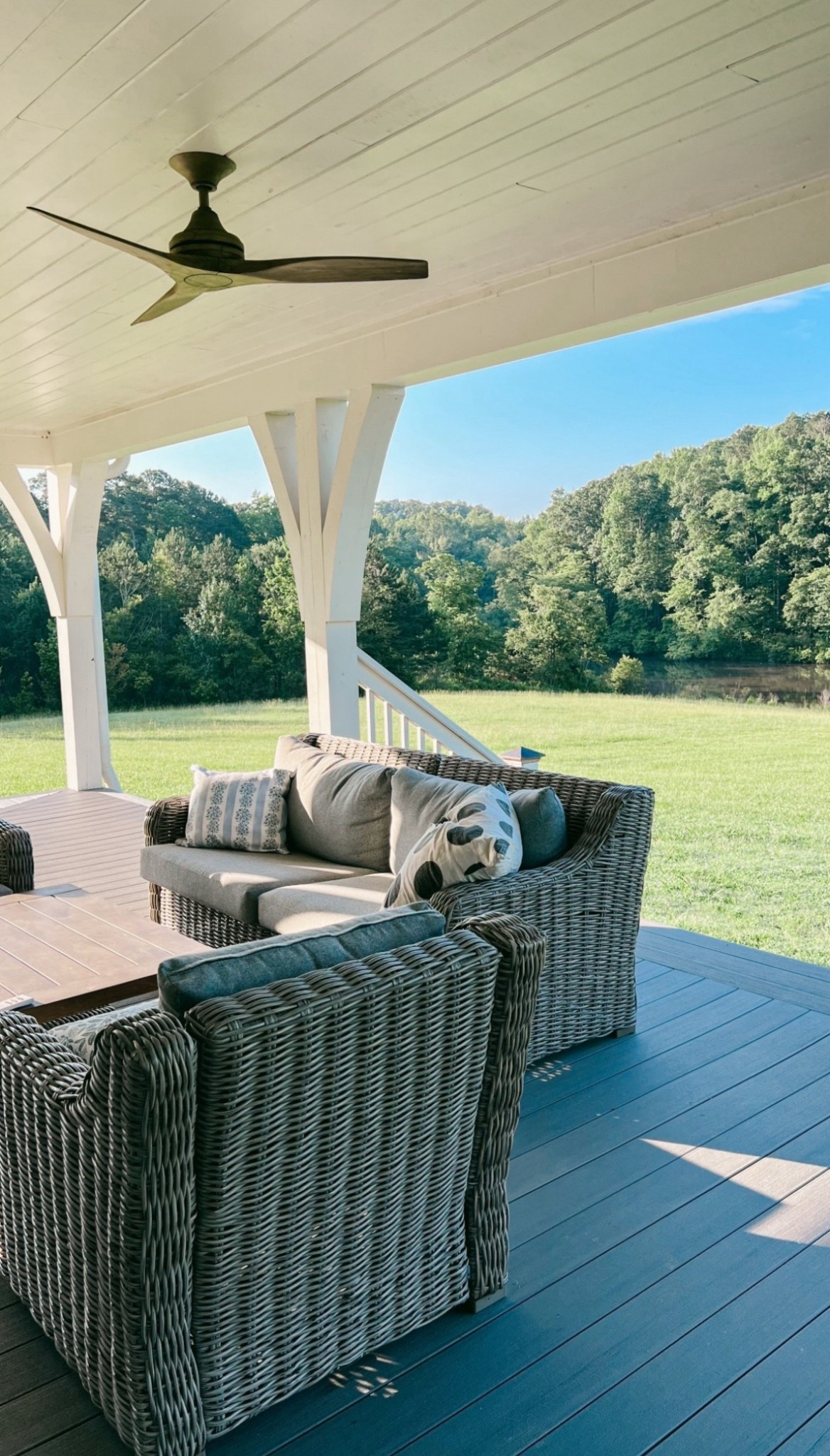 Our very sturdy and loved outdoor viral furniture set is back in stock! This sells out early every year!! 

#LTKHome #LTKSeasonal 