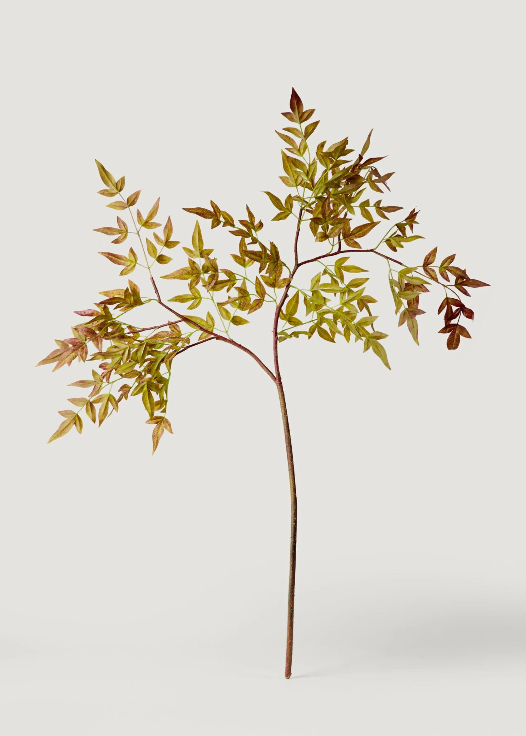 Tall Nandina Leaf Branch | Artificial Green Stems at Afloral.com | Afloral