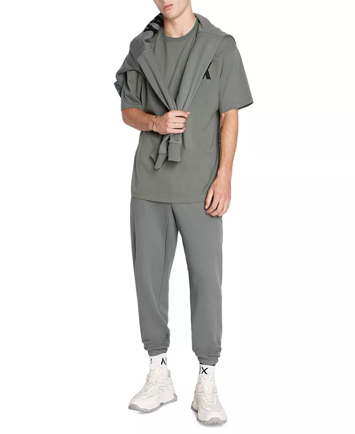 Men's Oversized Elastic-Waist Fleece Logo Joggers | Macy's
