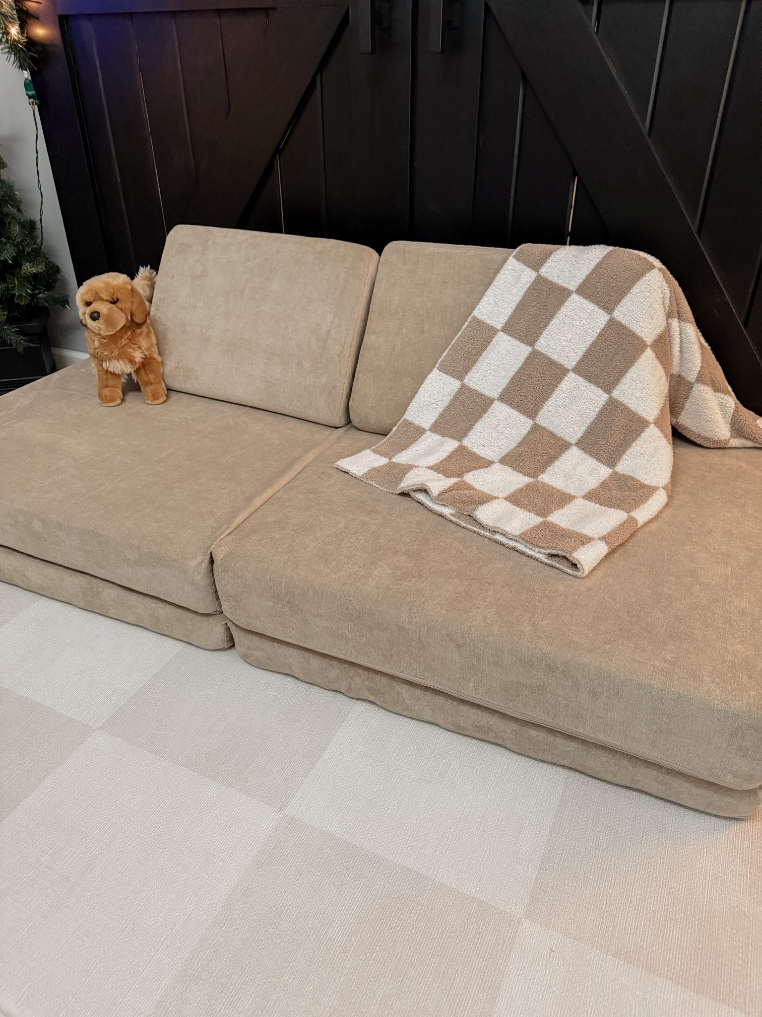 Nugget couch was a huge hit for Christmas with the kids! They have been on it non stop and we even made a fort today! 

Nugget couch, nugget play for kids, playroom must haves, toddler play room couch, nugget 

#LTKKids #LTKGiftGuide #LTKHome