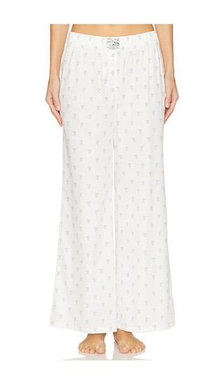 Dairy Boy Elizabeth Sleep Pant in Baby Blue. - size L | Revolve Clothing (Global)