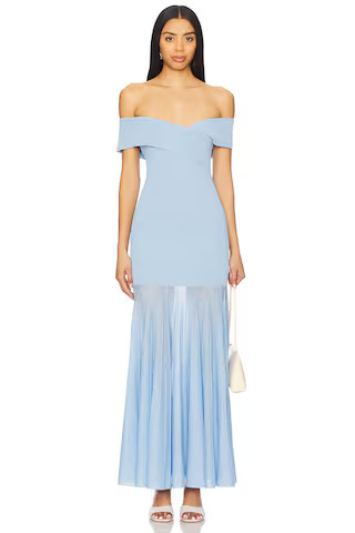 Rowan Sweater Dress in Powder Blue | Revolve Clothing (Global)