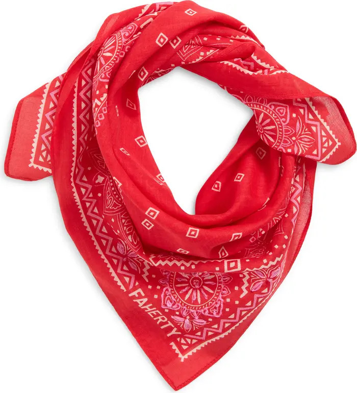 Star Geo Organic Cotton Bandana | Nordstrom