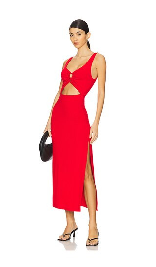 Camille Dress in Flame | Revolve Clothing (Global)