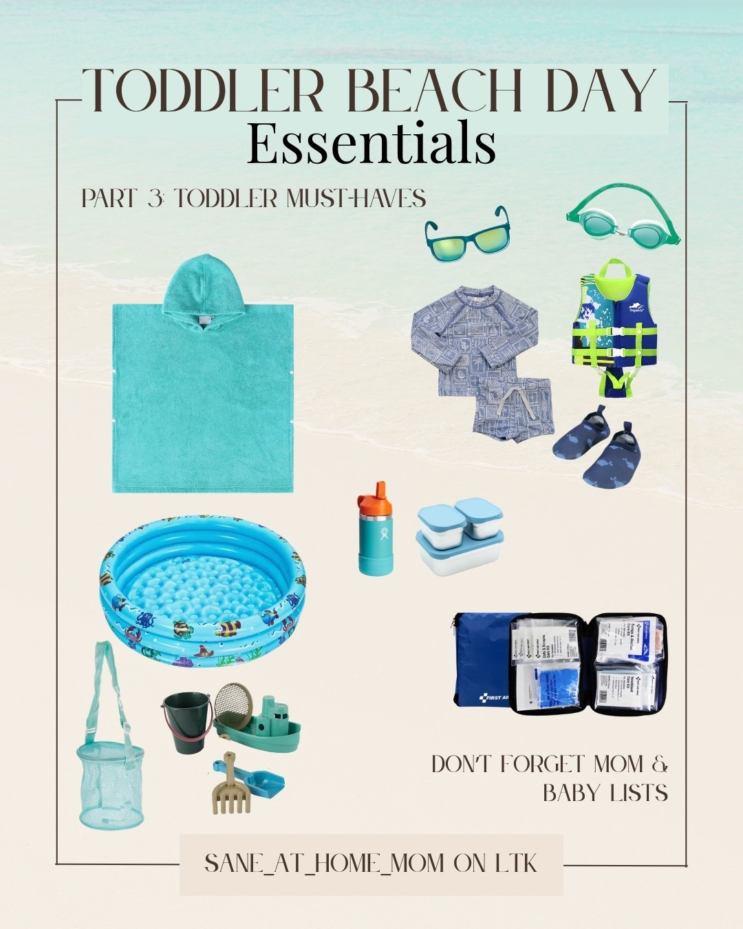Beach days with a toddler are so much more fun when you’re set up for it 🤍

These are the toddler essentials I always bring to keep them busy, safe, and happy—from playtime to snacks to all the little things that help avoid meltdowns.

This is Part 3: toddler edition
(don’t forget to check Part 1 + 2 for mom & baby ☀️)

Everything is linked in my LTK
& save this for your next beach day—you’ll be glad you did

#momlife #momessentials #momapproved #momstyle
#toddlerlife #toddlermom #momoflittles #momfavorites
#beachday #beachessentials #beachwithkids #summerwithkids #familybeachday

#LTKTravel #LTKKids #LTKSeasonal