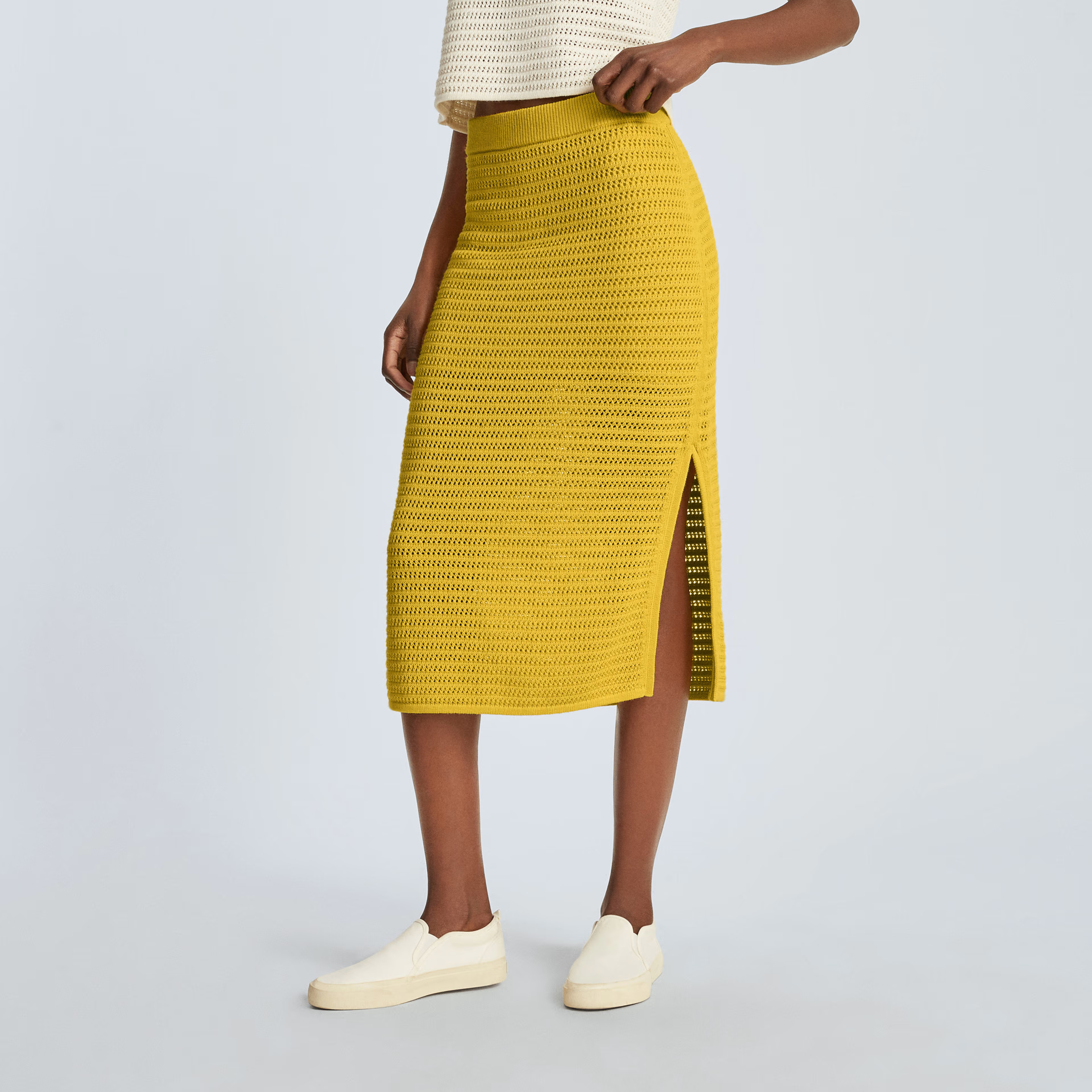 The Crochet Knit Skirt | Everlane
