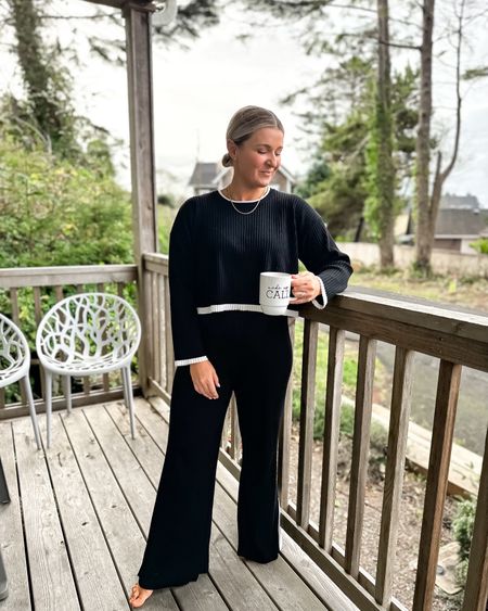 Loungewear at its CHIC-est 
. Loving this set from Amazon. I sized up to a medium. I have room but they’re the perfect fit. 

#LTKsalealert #LTKfindsunder50 #LTKSeasonal