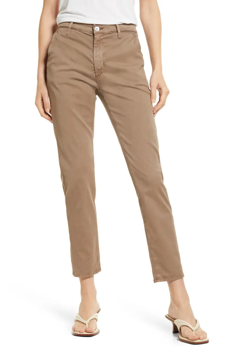 Caden Crop Twill Trousers | Nordstrom