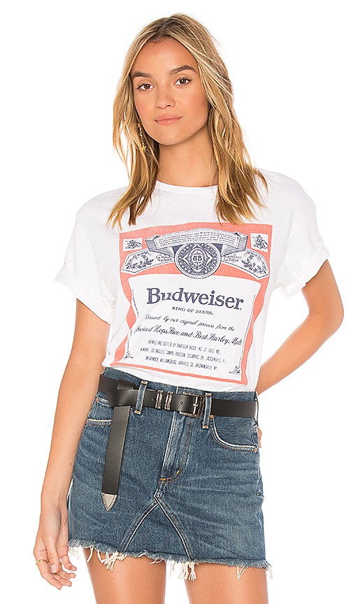 Budweiser Label Tee | Revolve Clothing (Global)