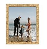 Golden State Art Wooden Picture Frame - for 8" x 10" Photo Display, Distressed Gold | Amazon (US)