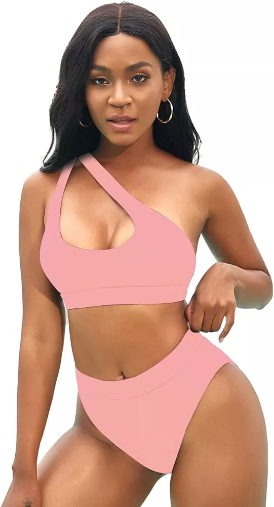  NAFLEAP High Waisted Bikini Sets Women Twist Front Top V Neck  Push Up Padded Swimsuit Bathing Suits : Clothing, Shoes & Jewelry