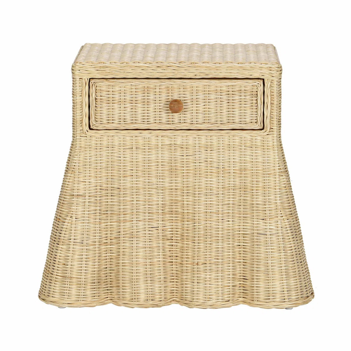 Pentra Natural Rattan Nightstand | Wayfair North America