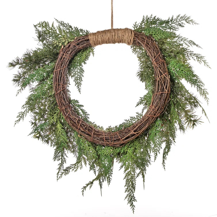 Faux Cedar Wreath | Wayfair North America