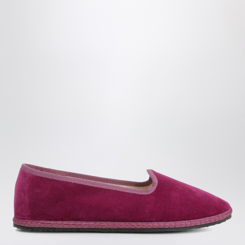 Friulane in Certosa pink velvet | The Double F