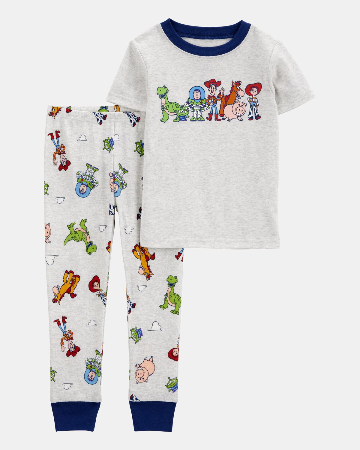 Toddler Boy Toy Story Snug Fit Cotton 2-Piece Pajamas - Heather | Carter's Inc