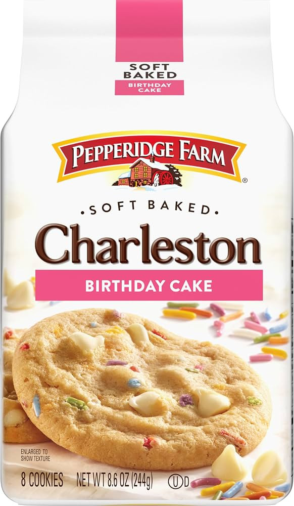Pepperidge Farm Charleston Birthday Cake Cookies, 8.6 Oz | Amazon (US)