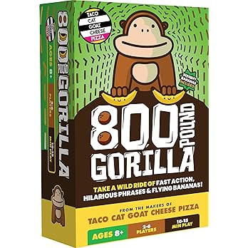 800 Pound Gorilla Board Game by Taco Cat Goat Cheese Pizza - Fun Family Card Game for Kids and Ad... | Amazon (US)