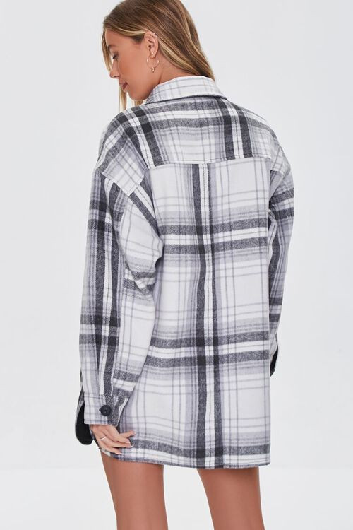 Plaid Button-Front Shacket | Forever 21 (US)