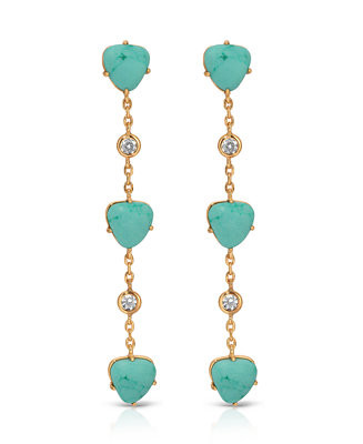 Turquoise Solstice Dangle Earrings | Macy's