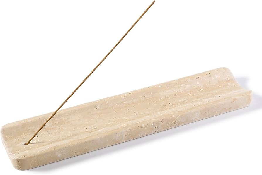 Koville Marble Incense Holder, Incense Holder for Sticks, Incense Sticks Holder Ash Catcher for M... | Amazon (US)