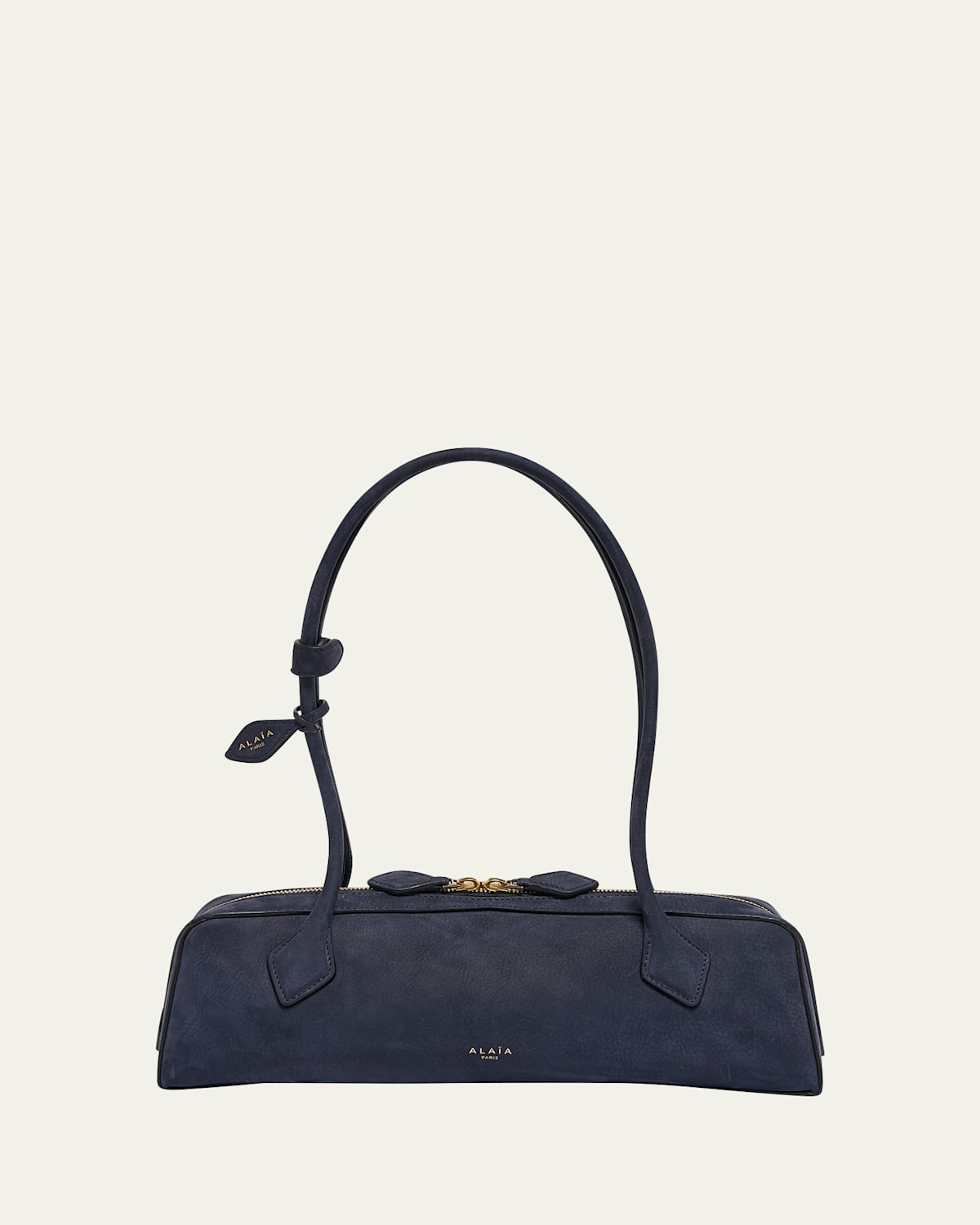 Le Teckel Medium Suede Shoulder Bag | Bergdorf Goodman