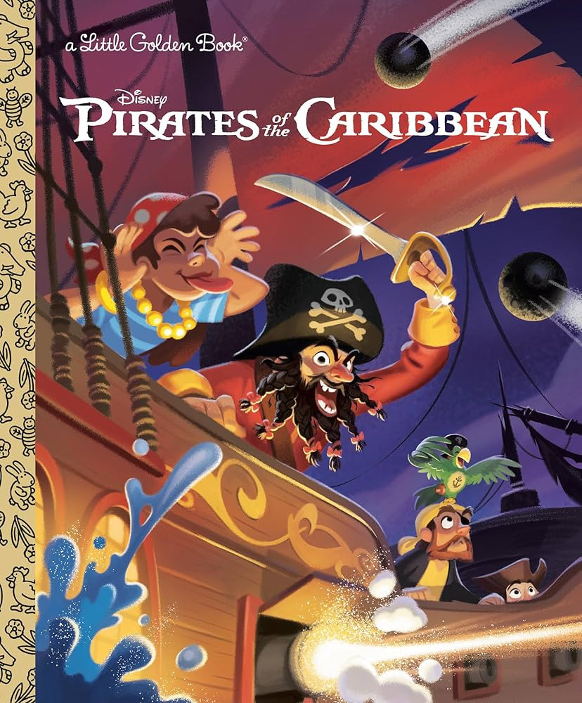 Pirates of the Caribbean (Disney Classic) (Little Golden Book) | Amazon (US)