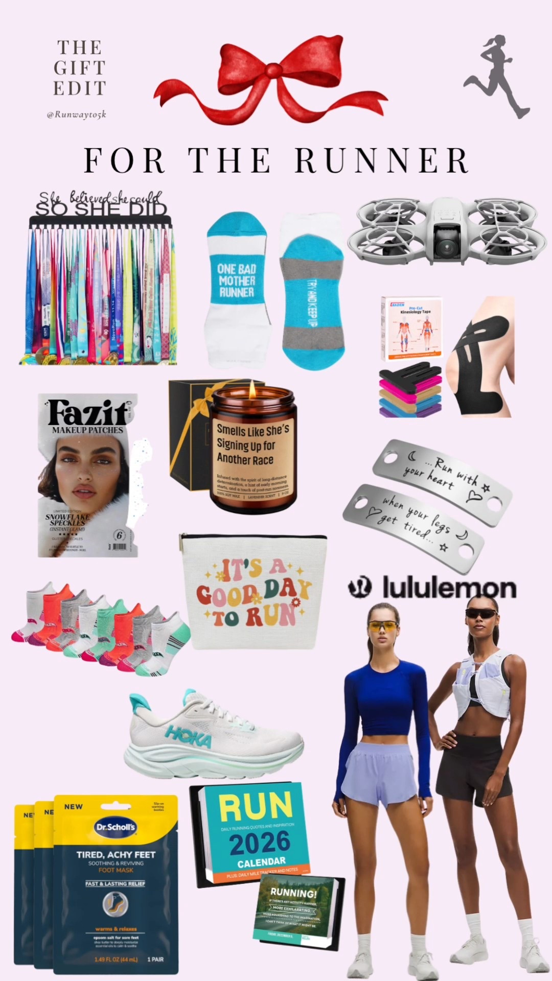 Cute gift ideas for Runners. 

#LTKfitnessgoals #LTKActive #LTKGiftGuide