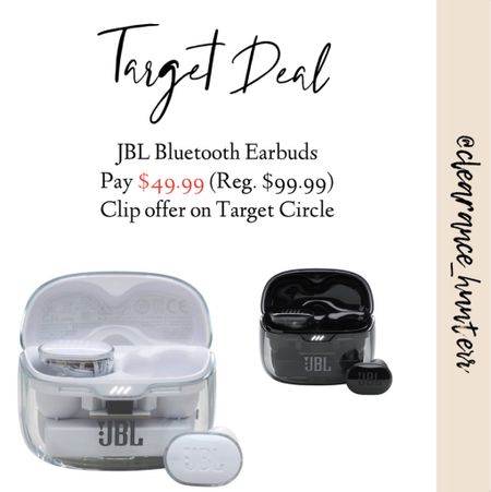 Take $50 OFF on JBL Earbuds today! @target #target 

#LTKGiftGuide #LTKsalealert