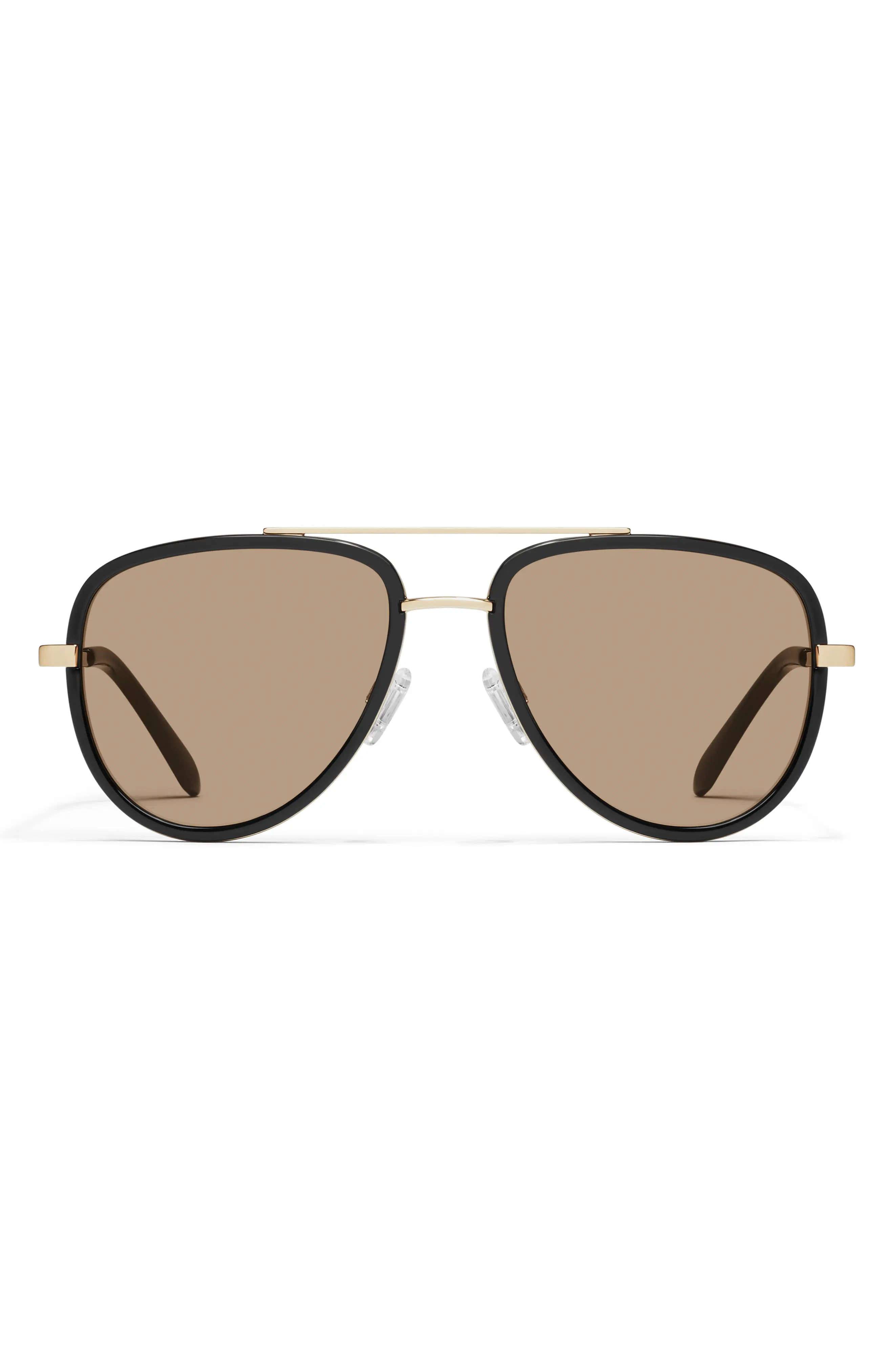 QUAY All In Medium 56mm Aviator Sunglasses (Women) | Nordstrom | Nordstrom