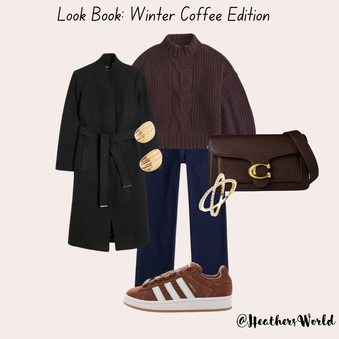 Look Book: Winter Coffee Edition 

#ootd #outfitinspo #outfitinspiration #styling #winter #winterfashion #winteroutfit 

#LTKuk #LTKstyletip #LTKwinter