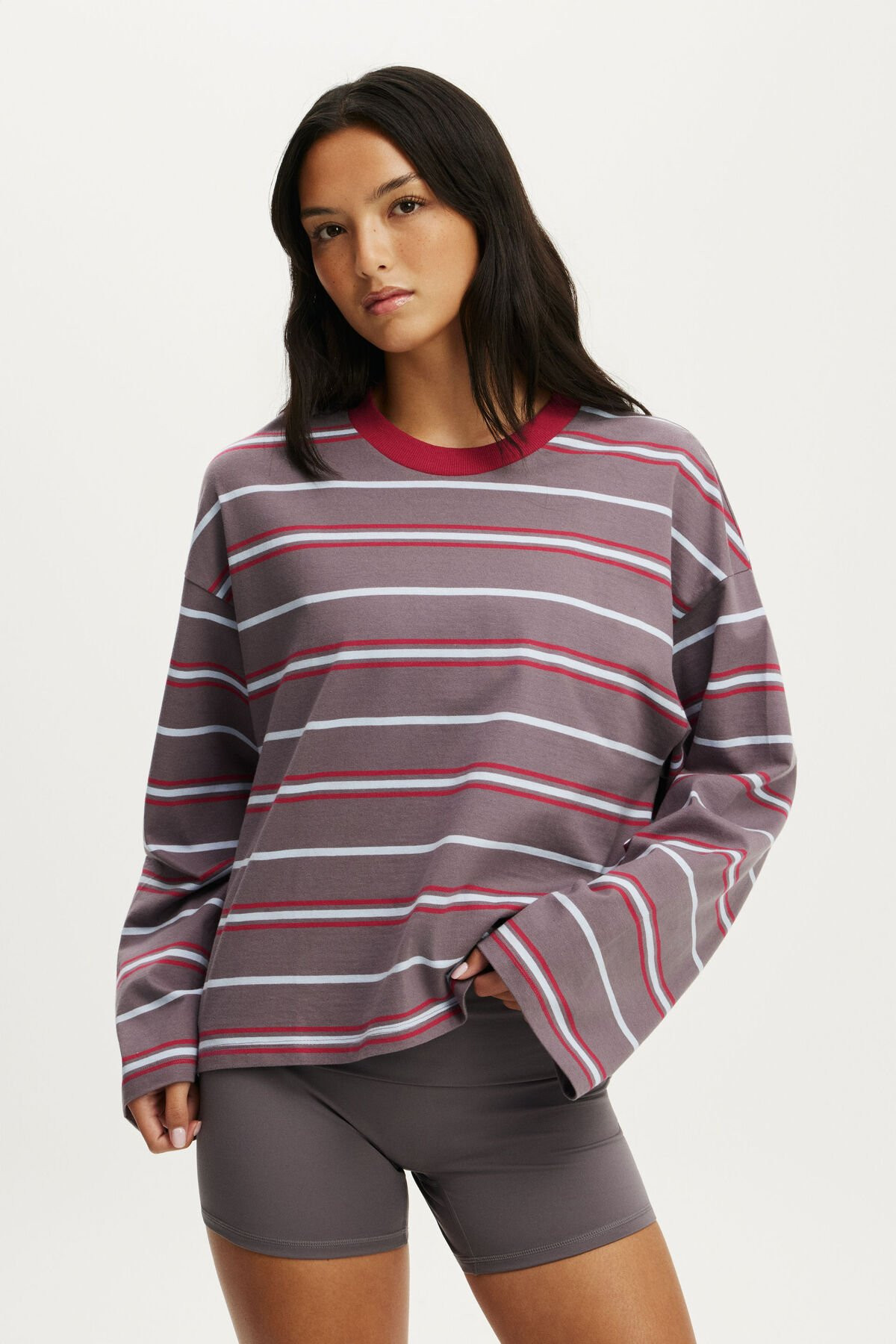 Long Sleeve Boxy Graphic Crew | Cotton On (ANZ)