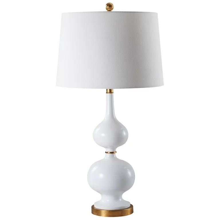 Safavieh Myla Solid Glam 31 in. H Table Lamp, White/Gold, Set of 2 | Walmart (US)