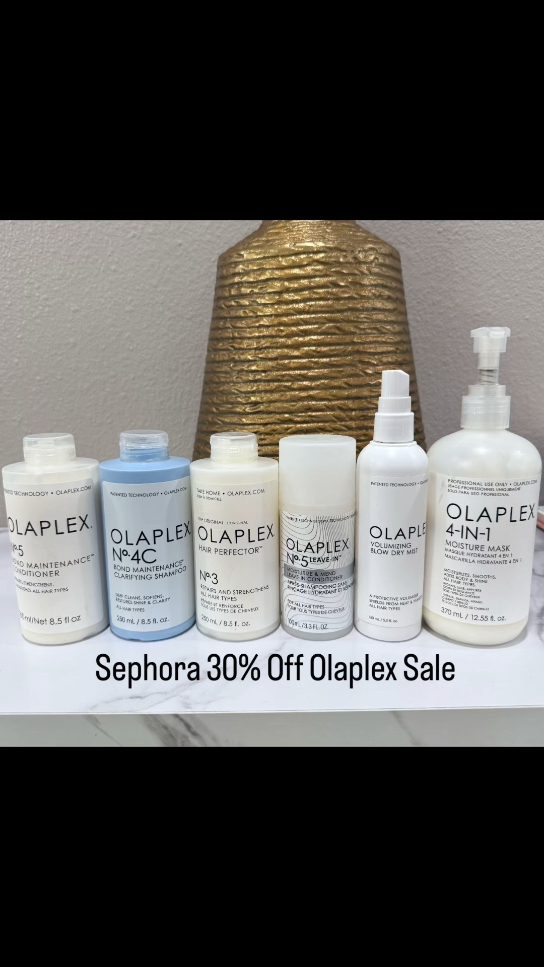 POV: You’re finally stocking up on the products that keep your straight natural hair silky, shiny, and unbothered ✨
The Sephora 30% off sale is live and these Olaplex picks are straight natural hair girl approved 👀💛

From heat protection… to smooth moisture… to bond repair—this lineup is everything if you want sleek, soft, breakage-free hair that stays silky between styles.

Save this for your next Sephora haul + grab your essentials before the sale ends 🛍️💨

👇 Straight-hair girlies… which one are you adding to cart first?

#LTKBeauty #LTKselfcare #LTKCyberWeek