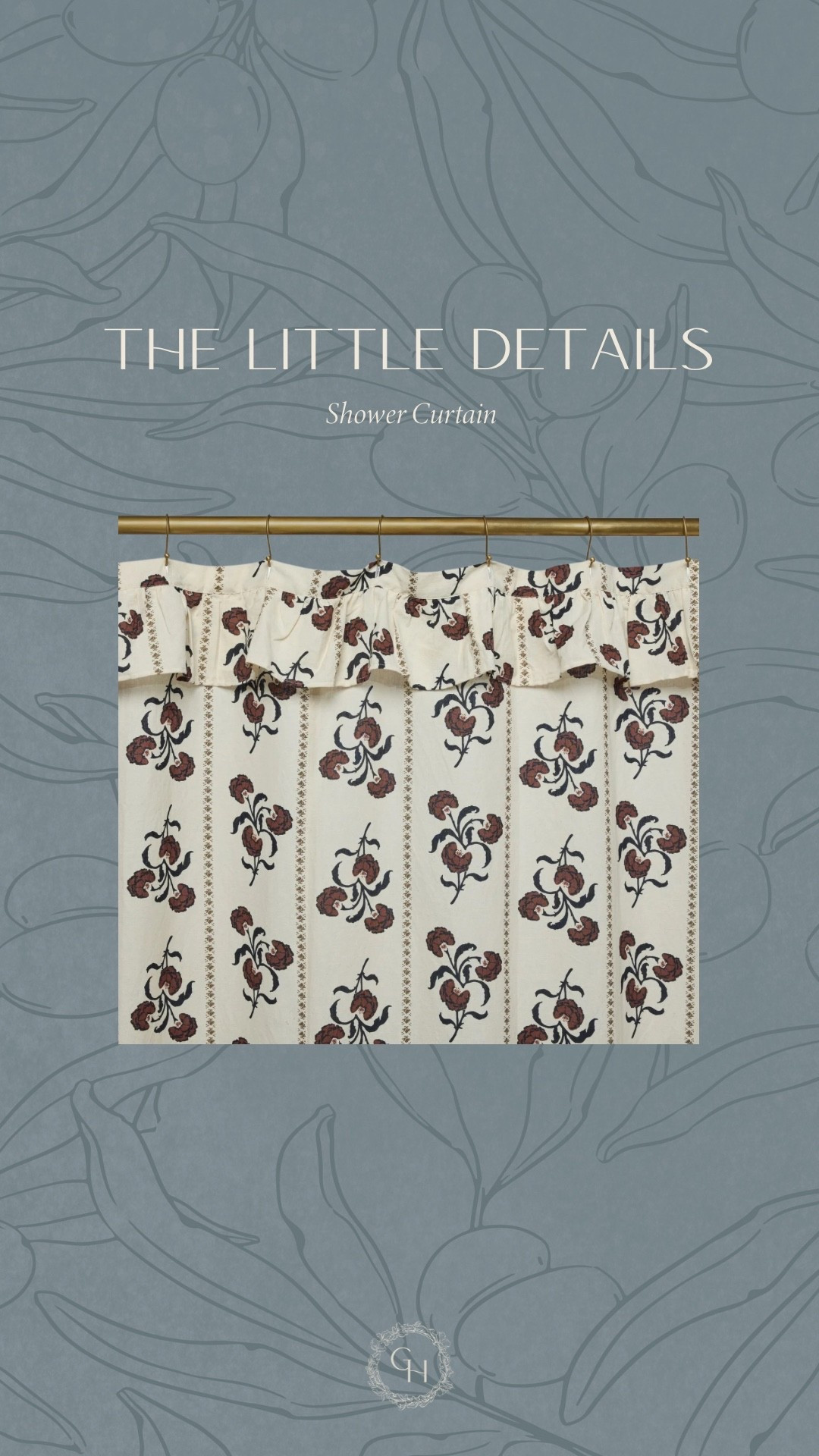 The prettiest shower curtain from Amber Interiors!

#LTKSeasonal #LTKHome