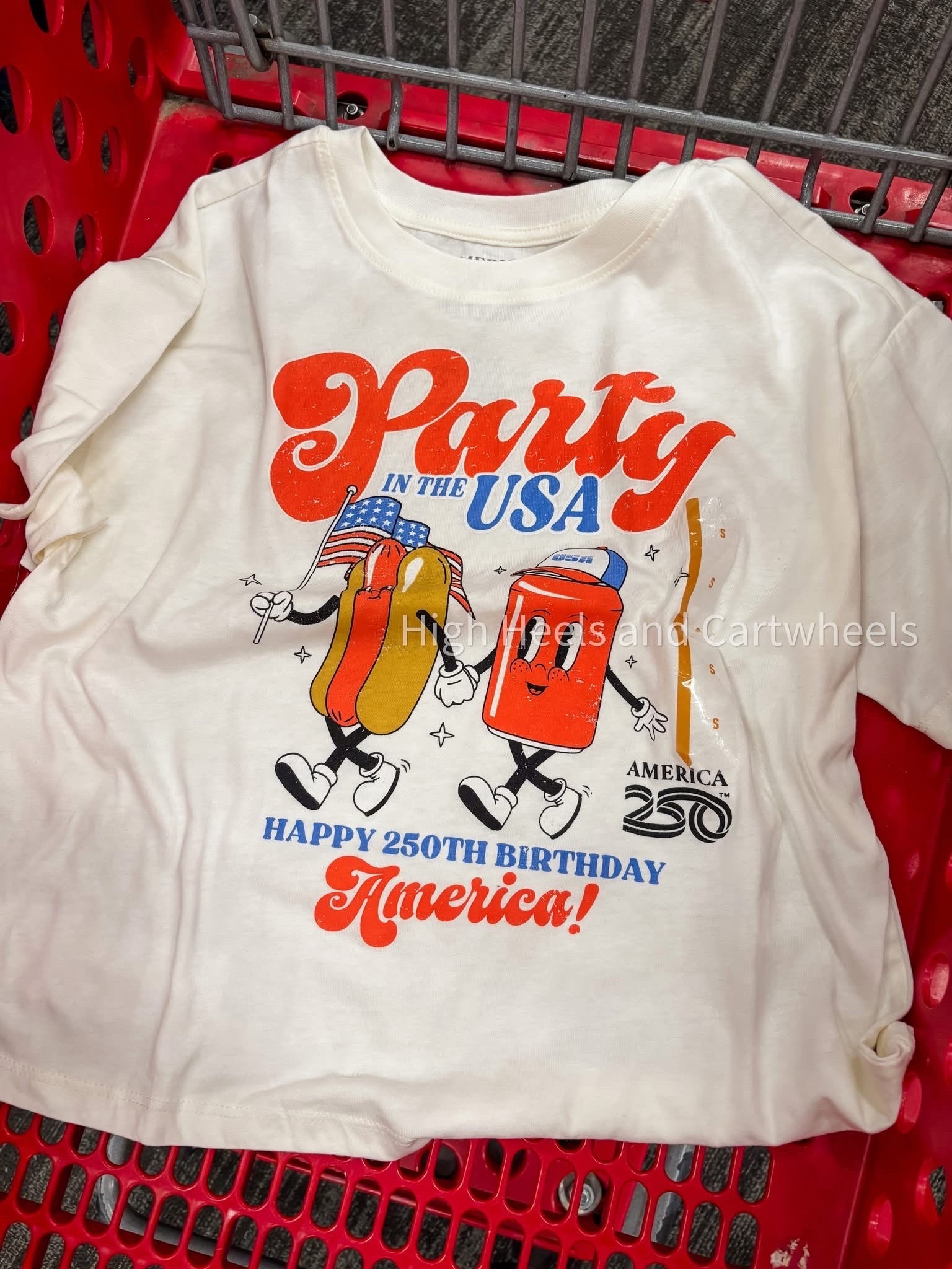 Adorable shirt for the 4th.
