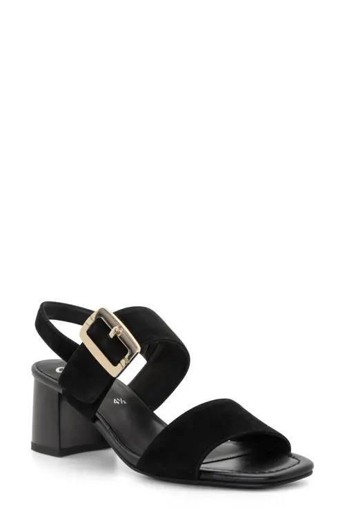 ara Bordeaux Slingback Sandal in Black at Nordstrom, Size 5.5 | Nordstrom