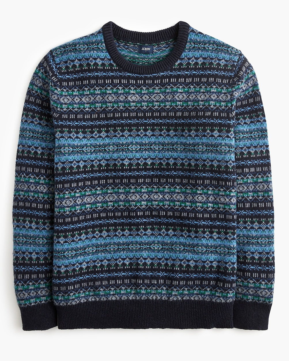 Fair Isle sweater in supersoft lambswool blend | J.Crew Factory