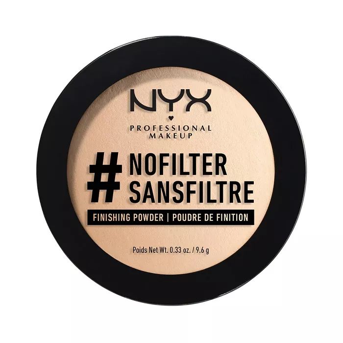 NYX Professional Makeup #NOFILTER Finishing Pressed Powder - Setting Powder - 0.33oz | Target