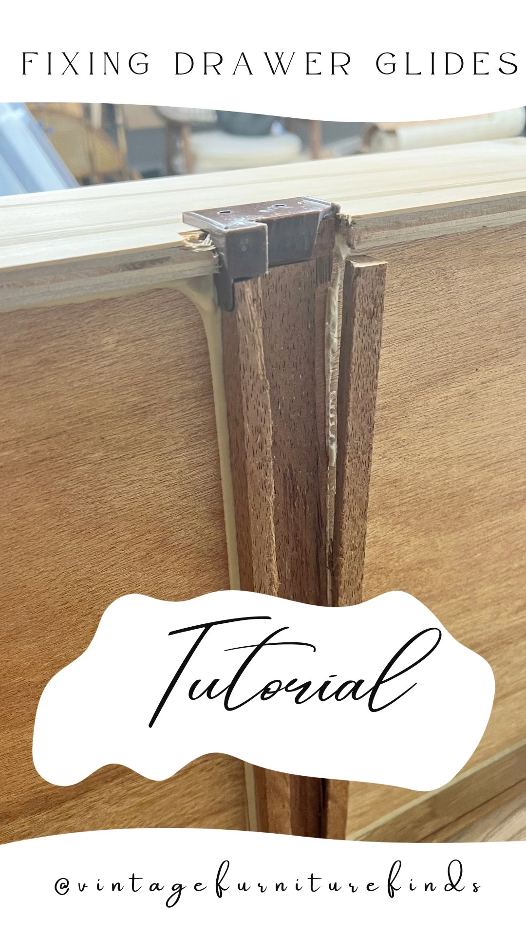 How to repair drawers.  
Be sure to like & save this post. Please Follow my other social media page for more Furniture Flips & Tips. 🖤
IG: @vintagefurniturefinds 
FB: vintagefurniturefinds7  
TikTok: @vintagefurniturefinds 
YouTube:
@vintagefurniturefinds 
Pinterest: Vintage Furniture Finds 

#LTKstyletip #LTKunder50 #LTKhome