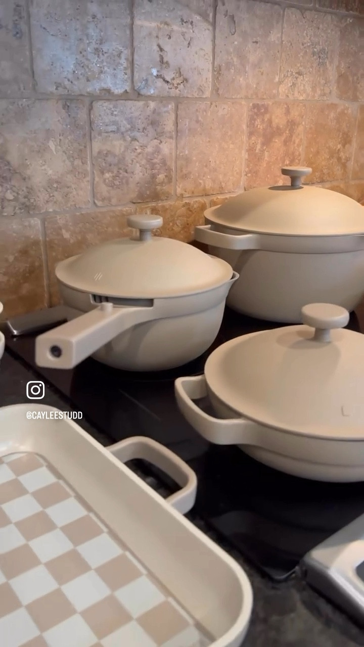 Non-toxic and non-stick pots, pans, and bakeware set we use!!

#LTKHome #LTKFamily #LTKFindsUnder100